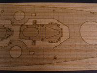 1/350 Artwox DKM Scharnhorst Wood Deck (DML) 10083