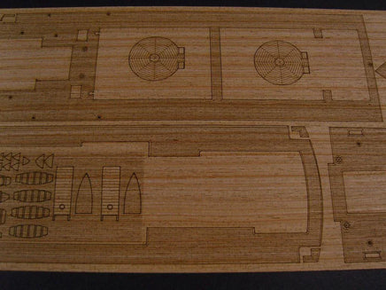 1/350 Artwox IJN Submarine Depot Ship Heian Maru Wood Deck 10085