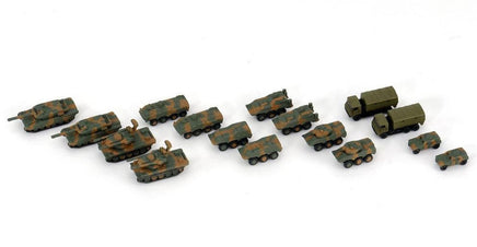1/700 Pitroad JGSDF Vehicle Set 2 MI03