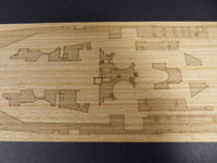 1/350 Artwox USS MISSOURI BB-63 Circa 1991 Wood Deck 10087