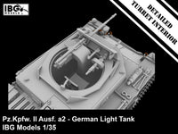 1/35 IBG Model Pz.Kpfw. II Ausf. A2 - German Light Tank 35076
