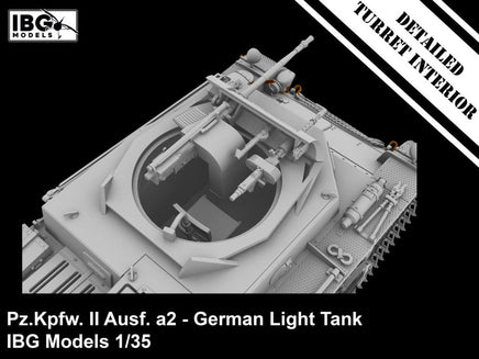 1/35 IBG Model Pz.Kpfw. II Ausf. A2 - German Light Tank 35076