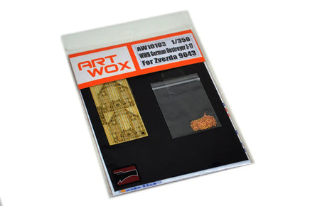 1/350 Artwox WWII German Destroyer Z-17 Wood Deck 10103