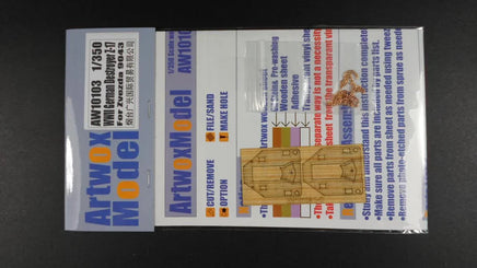 1/350 Artwox WWII German Destroyer Z-17 Wood Deck 10103