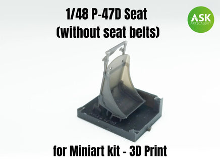 1/48 Art Scale P-47D Seat (Without Seat Belts) 48011