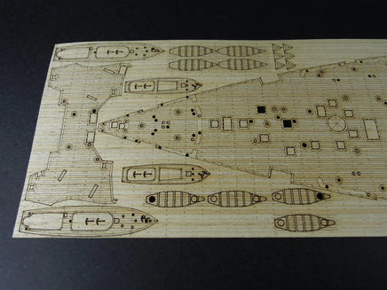 1/350 Artwox IJN Battleship Nagato The Leyte Gulf Wood Deck 10112