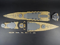 1/350 Artwox IJN Battleship Nagato The Leyte Gulf Wood Deck 10112