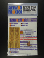 1/350 Artwox HMS Roberts Monitor Wood Deck 10113