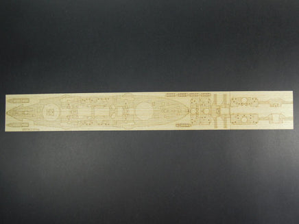 1/350 Artwox IJN Battleship Mikasa The Battle of Yellow Sea Wood Deck for Hasegawa 10115