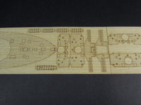 1/350 Artwox IJN Battleship Mikasa The Battle of Yellow Sea Wood Deck for Hasegawa 10115