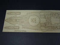 1/350 Artwox IJN Battleship Mikasa The Battle of Yellow Sea Wood Deck for Hasegawa 10115