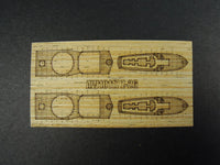 1/350 Artwox German Z-26 Destroyer Wood Deck 10117