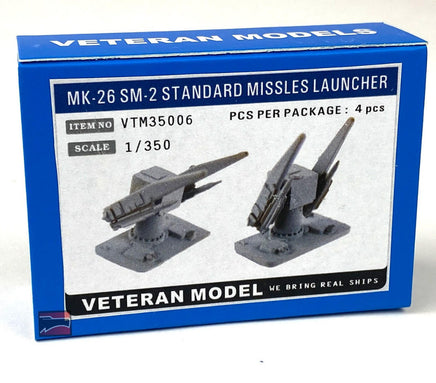 1/350 Veteran Model MK-26 SM-2 Standard Missles Launcher 35006