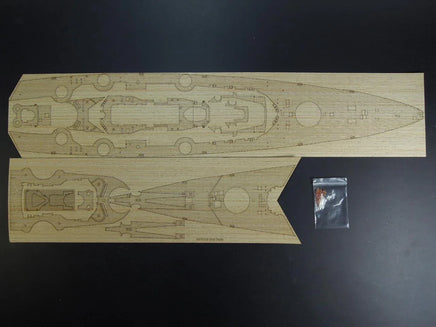 1/350 Artwox DKM Tirpitz Wooden Deck (acy) 10123