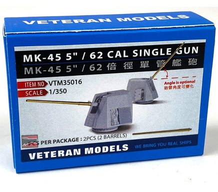 1/350 Veteran Model MK-45 5/62 Single Gun 35016
