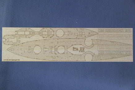 1/350 Artwox HMS Dreadnought 1918 Wood Deck 10128