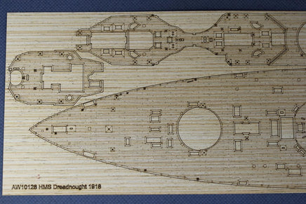 1/350 Artwox HMS Dreadnought 1918 Wood Deck 10128