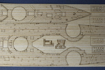 1/350 Artwox HMS Dreadnought 1918 Wood Deck 10128