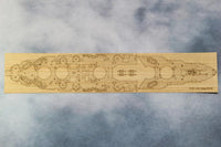 1/350 Artwox USS Texas BB-35 Wood Deck for Trumpeter 10130