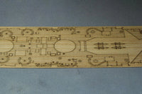 1/350 Artwox USS Texas BB-35 Wood Deck for Trumpeter 10130