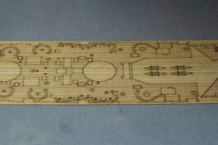 1/350 Artwox USS Texas BB-35 Wood Deck for Trumpeter 10130