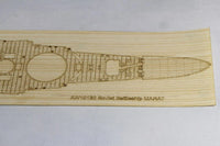 1/350 Artwox Soviet Battleship Marat Wood Deck for Zvezda 10132
