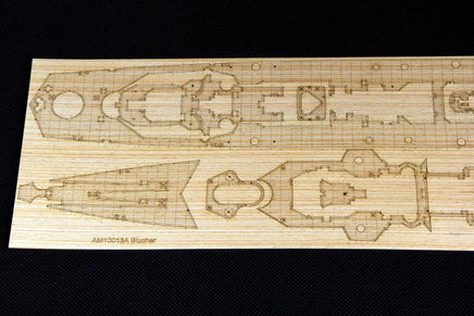 1/350 Artwox German Heavy Cruiser Blucher Wood Deck 10135