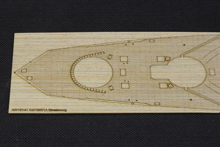 1/350 Artwox French Navy Strasbourg Battleship Wood Deck 10141