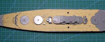 1/700 Artwox IJN Musashi Wood Deck 20003