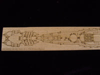 1/700 Artwox IJN Ise Wood Deck 20009