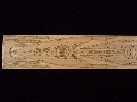 1/700 Artwox IJN Nagato Wood Deck 20010