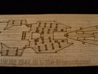 1/700 Artwox IJN Nagato Wood Deck 20010