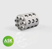 1/48 Art Scale A-10C Rotary Gun Flash Suppressor 3D Print for ACA 48024