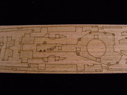 1/700 Artwox USS New Jersey BB-62 Wood Deck 20026