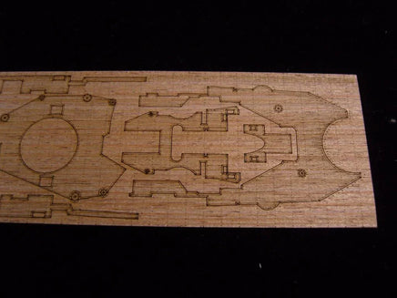 1/700 Artwox USS New Jersey BB-62 Wood Deck 20026