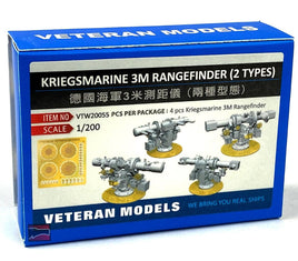1/200 Veteran Model Kriegsmarine 3M Rangefinder (2 Types) 20055
