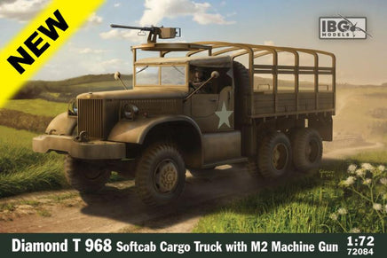1/72 IBG Model Diamond T968 Cargo Trucksoftcab with M2 72084 