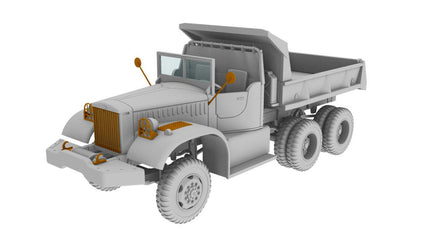 1/72 IBG Model Diamond T972 Dumptruck Softcab Model Kit 72087