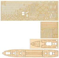 1/700 Pitroad PE for IJN Food Supply Ship IRAKO (PE Parts With Wood Deck) PE242