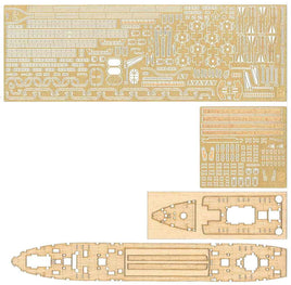1/700 Pitroad PE for IJN Food Supply Ship IRAKO (PE Parts With Wood Deck) PE242