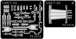 1/48 Pitroad PE for T-33 Shooting Star (Great Wall Hobby) PE251