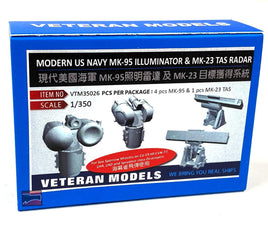 1/350 Veteran Model Modern US Navy MK-95 Illuminator & MK-23 TAS Radar 35026