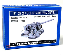 1/350 Veteran Model 5/ 38 Single Gun(Open Mount) 35001