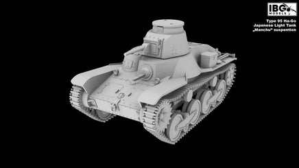 1/72 IBG Model Type 95 Ha-Go - Japanese Light Tank - Manchu Suspension 72089
