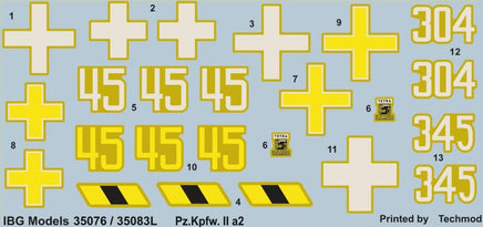 1/35 IBG Model Pz.Kpfw. II Ausf. A2 - German Light Tank 35076