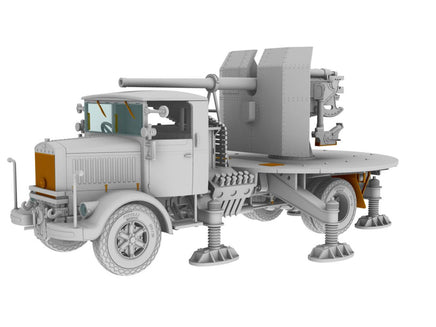 1/72 IBG Model 3Ro Italian Autocannone 90/53 with 90mm Anti Air Gun 72096