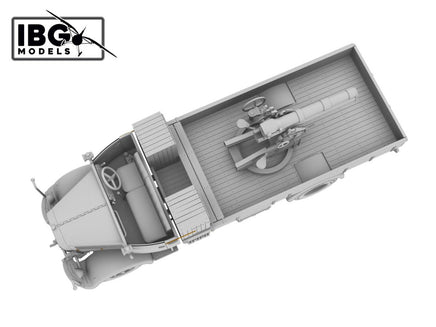 1/72 IBG Model 3Ro Italian Truck with 100/17 100mm Howitzer 72098