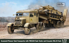 1/72 IBG Model Scammell with TRCU30 and CrusaderMk.I/II 72106