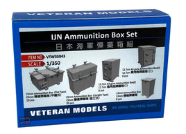 1/350 Veteran IJN Ammunition Box Set 35043