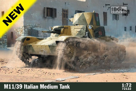 1/72 IBG Model M11/39 Italian Tank (Late) 72122